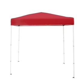 4' x 6' Instant Canopy Outdoor Shade Shelter;  Brilliant Red; Assembled Dimensions :4 ft. x 6 ft. x 85 in.