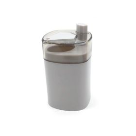 Semi-Automatic Pop up Toothpick Holder Dispenser (Color: gray)
